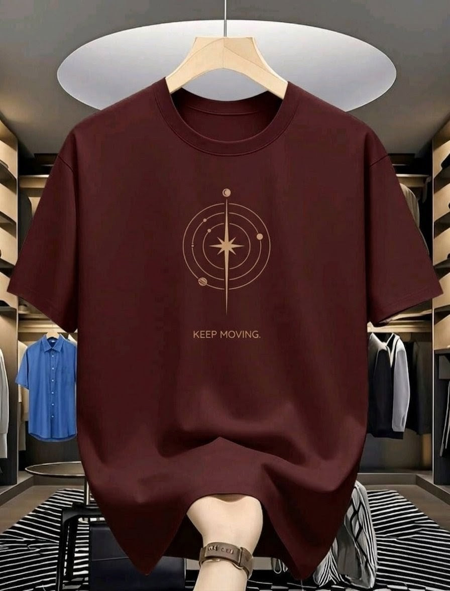 Essential Oversized Tee | Maroon