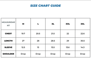 Rovelle Premium V-Neck Polo Deep Blue size chart Pakistan