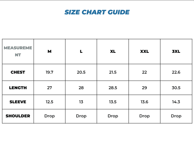 Rovelle Premium V-Neck Polo Deep Blue size chart Pakistan