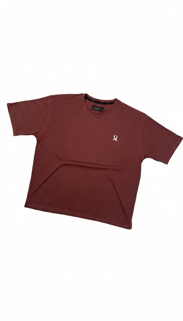 Silent Power | Raw-Edge Patchwork | Boxy Tee