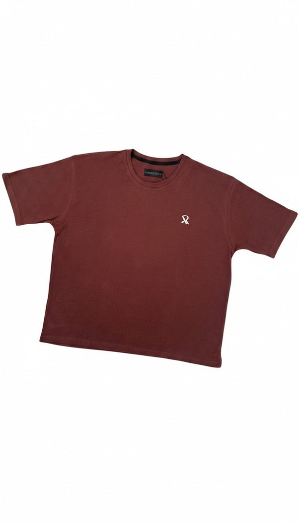 Silent Power | Raw-Edge Patchwork | Boxy Tee